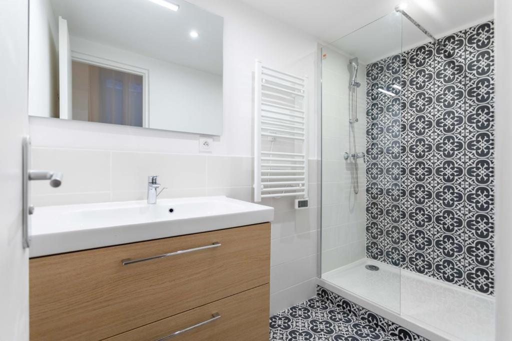Grand T4 Avec 3Sdb - Quartier Joliette - Ideal Familles Et Groupes Marsiglia Esterno foto